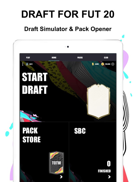 Screenshot #4 pour FUT 20 DRAFT SIMULATOR & PACK