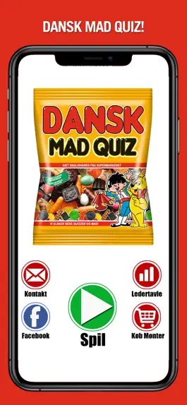 Game screenshot Dansk Mad Quiz mod apk