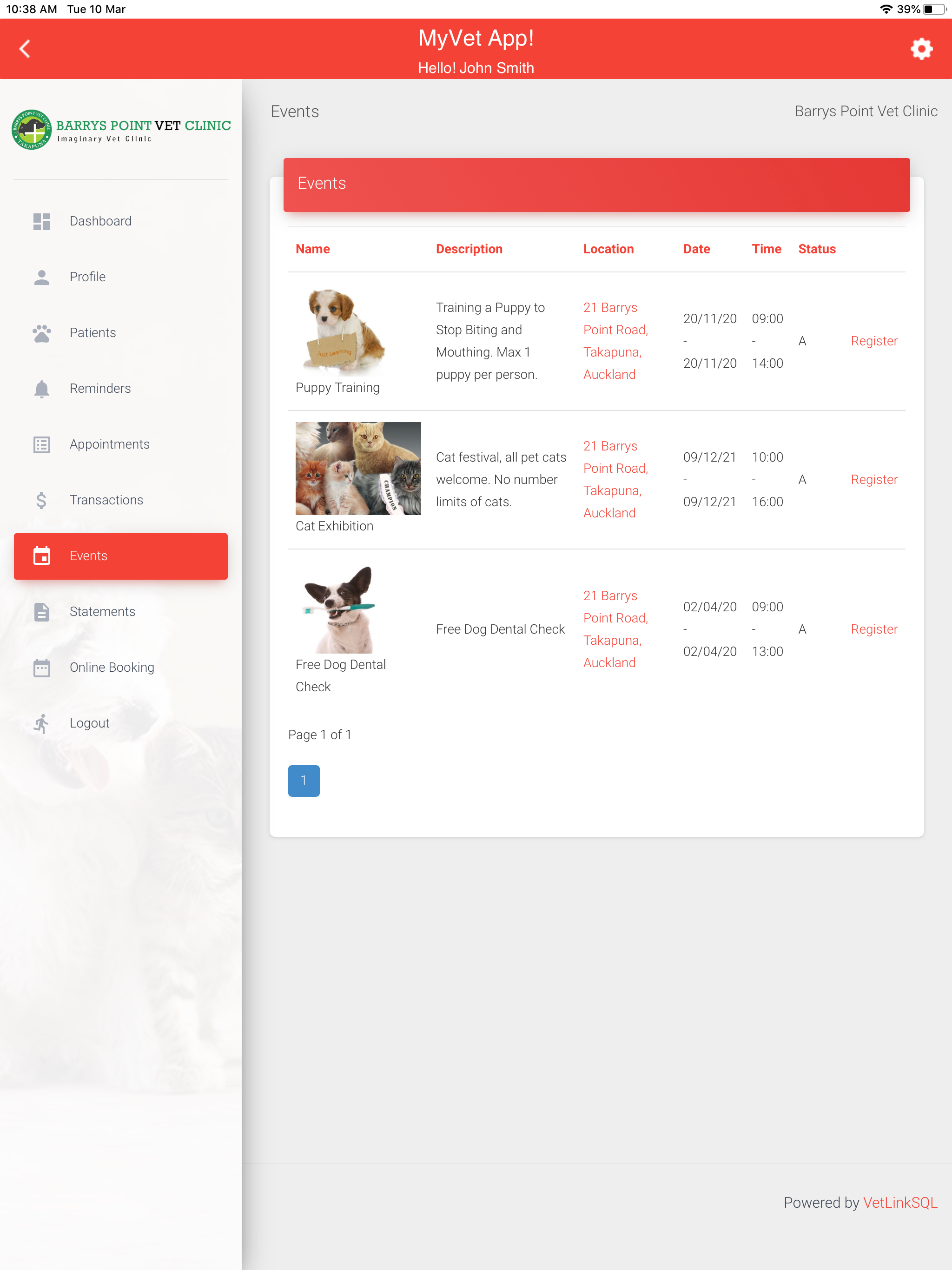 MyVet App!