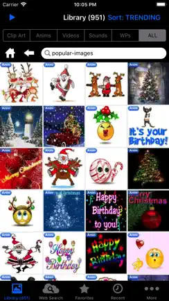 Holiday Greetings - Animations iPhone image 2