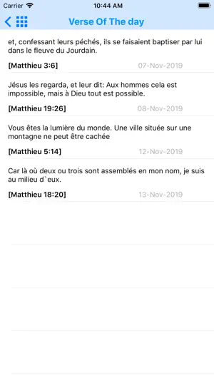 The French Bible screenshot 4