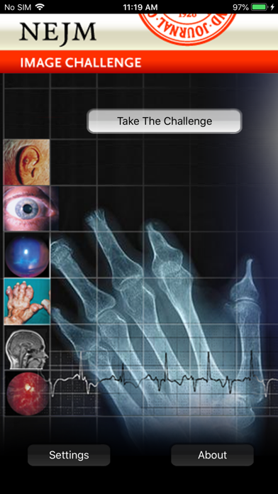 NEJM Image Challenge Screenshot