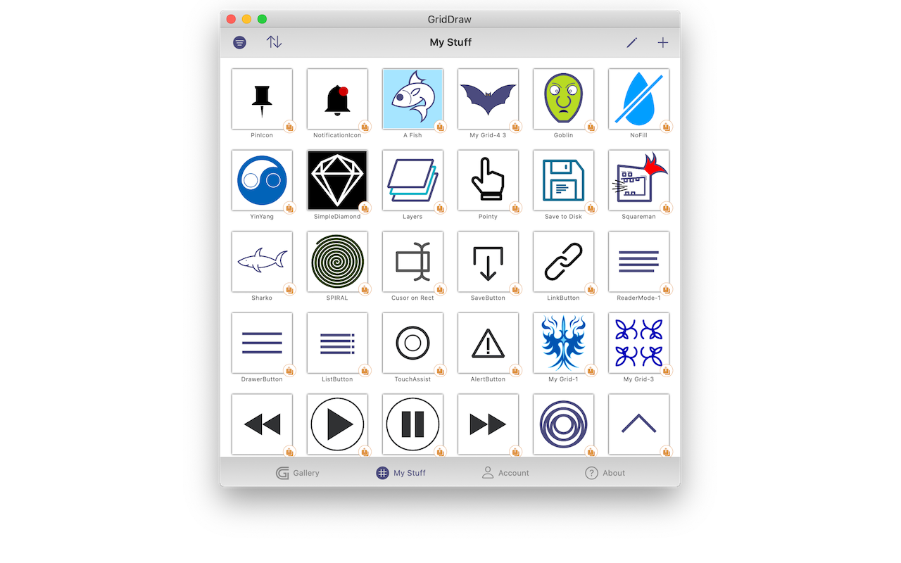 Grid Draw- Logo & Icon Creator