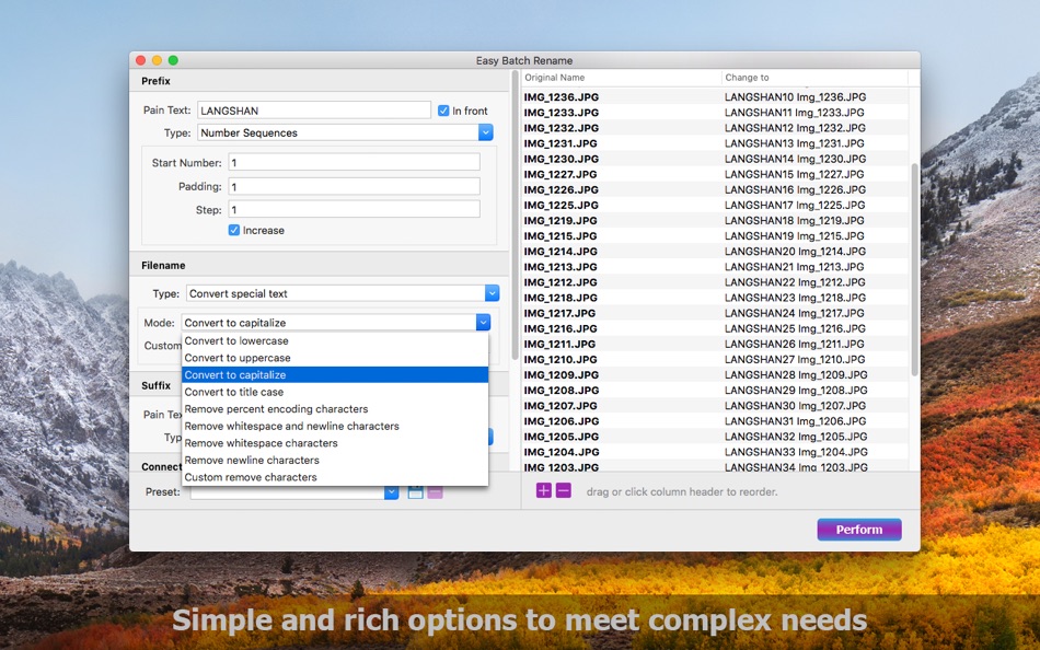 #3. Easy Batch Rename (macOS) 게시자: SEASOFT LTD.
