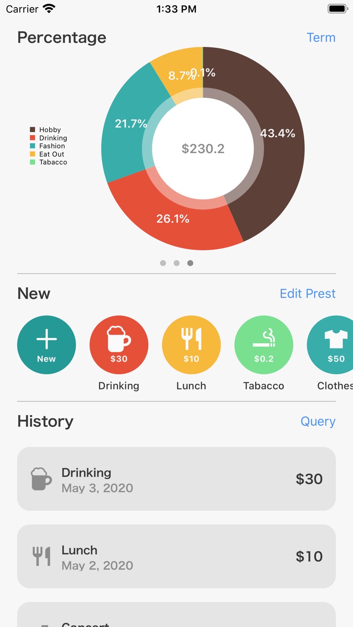 iPhone screenshot