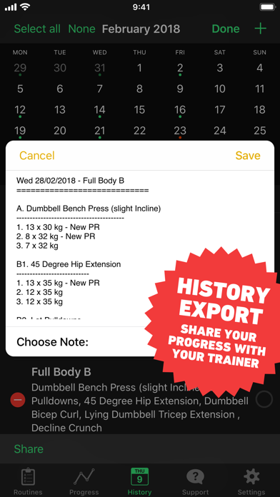 HeavySet - Gym Workout Logのおすすめ画像10