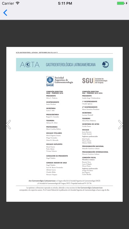 Acta Gastroenterol Latinoam. screenshot-3