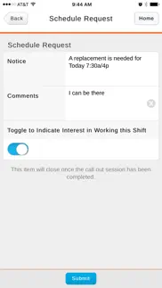 paycor time on demand:employee iphone screenshot 1