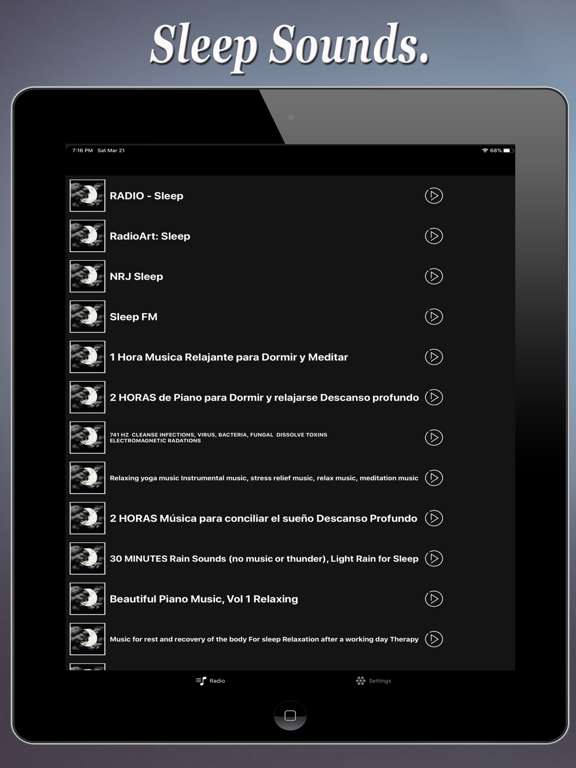 Screenshot #4 pour Sleep Sounds.
