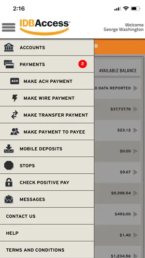 IDB Access screenshot 2