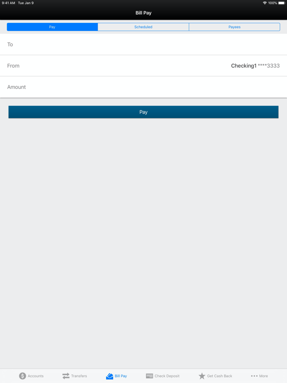 Shrewsbury Credit Union iPad screenshot 5 - Finance app