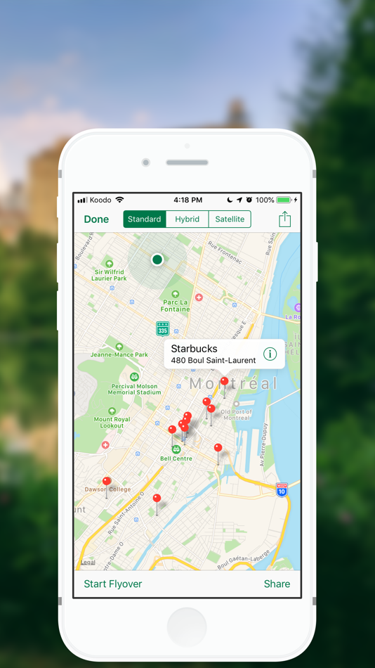 #6. Find My Latte (iOS) By: Besher Al Maleh
