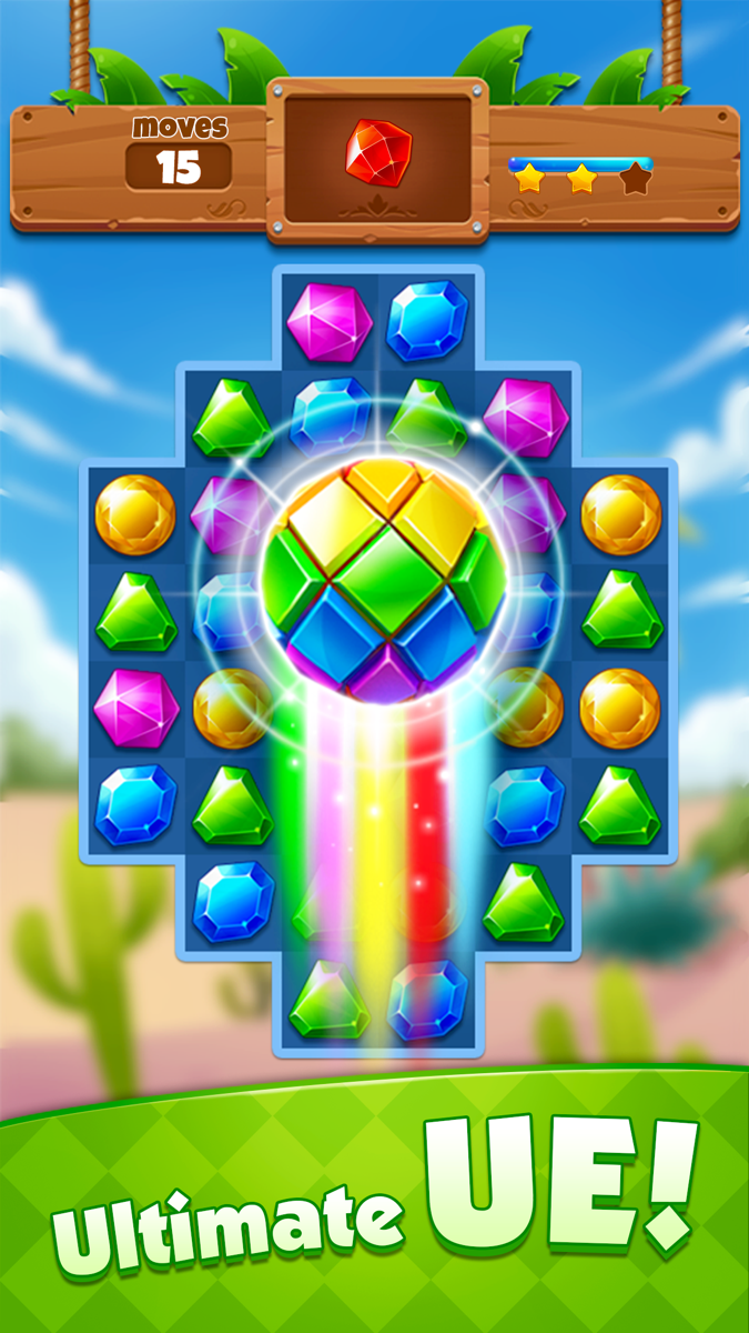 Jewel Adventure - Match 3 Game official gameplay screenshot 5