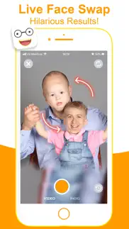 face swap video: tune face app iphone screenshot 2