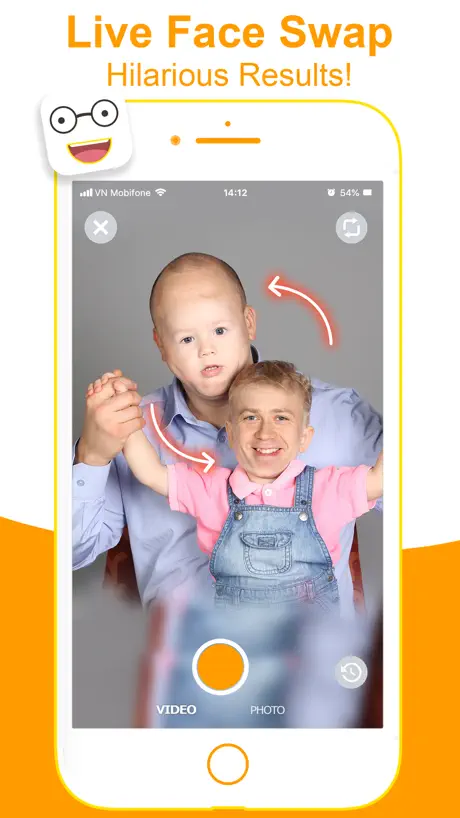 Face Swap Video: Tune Face App