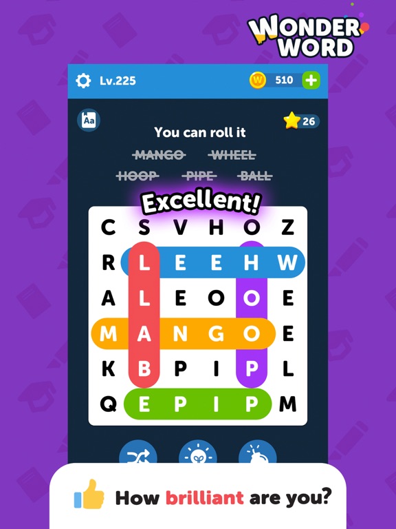 Wonder Word: Word Search Games iPad screenshot 8 - Games app