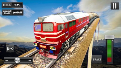 Screenshot #1 pour Impossible Air Train Driving