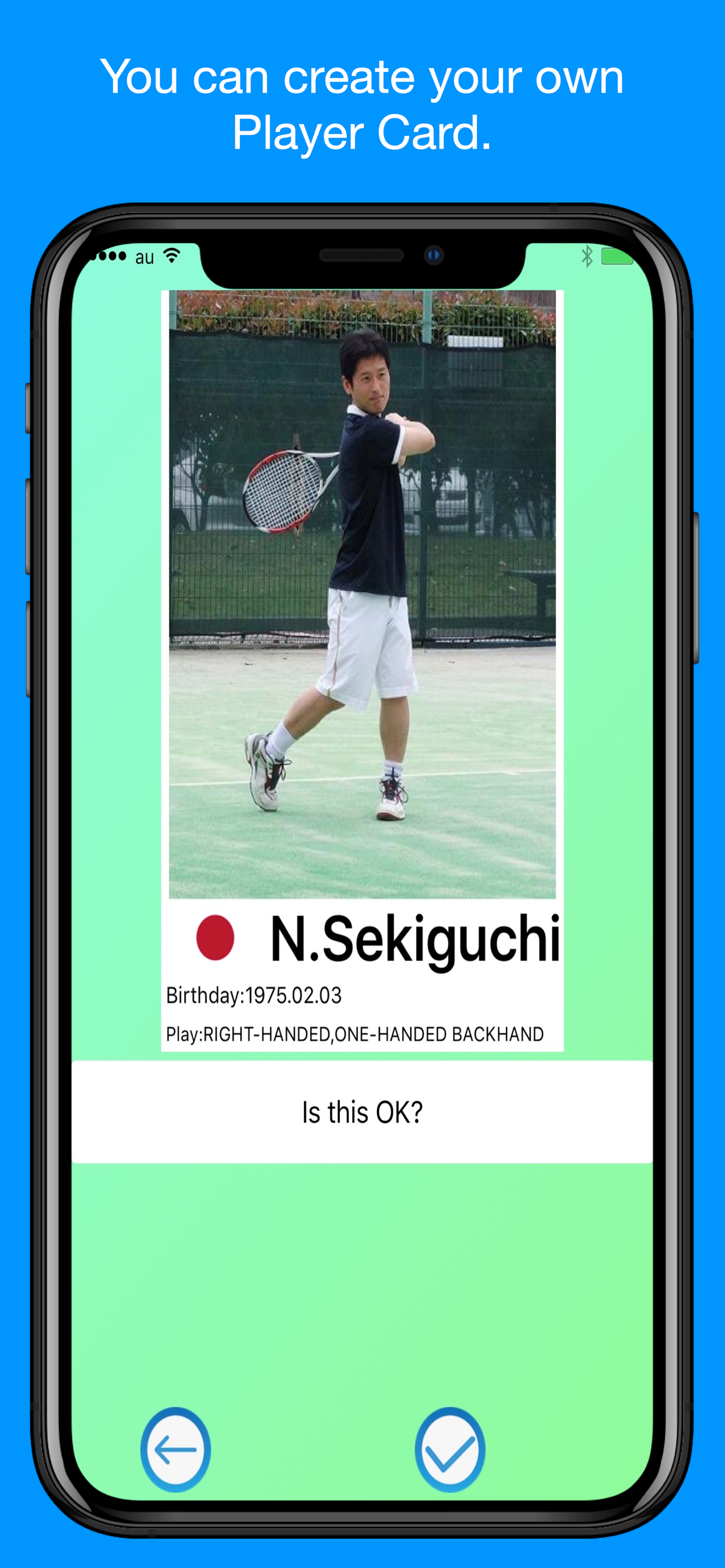 Tennis Score & Card