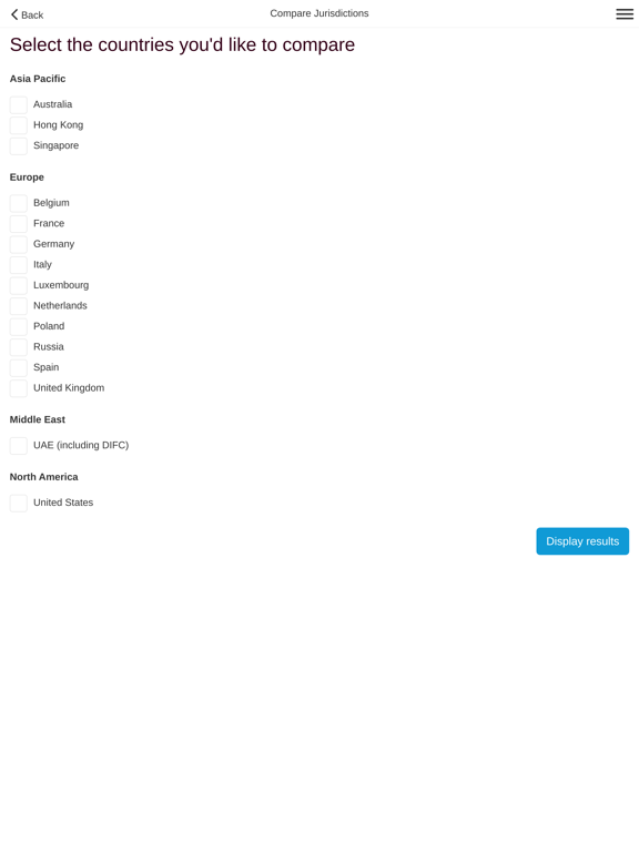 Screenshot #5 pour Clifford Chance Litigation