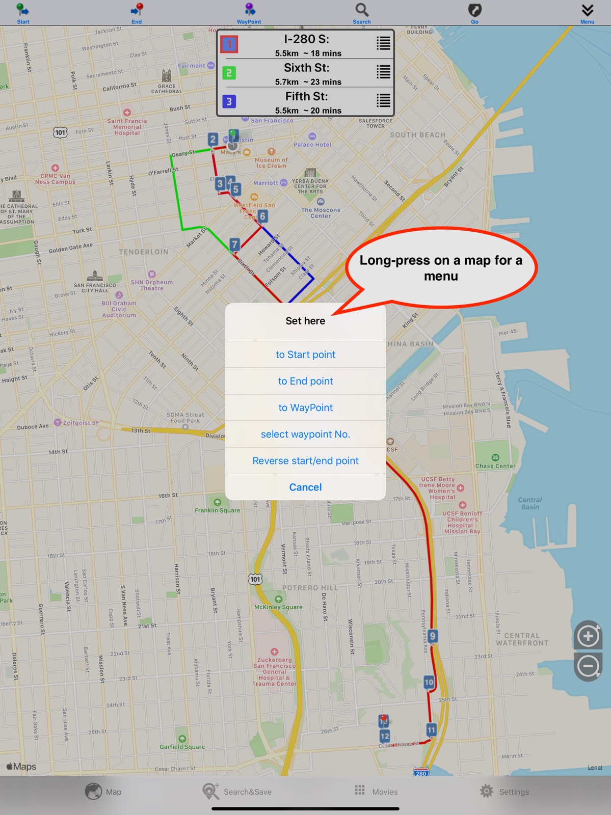 Navi DirectionsX ipad screenshot 3