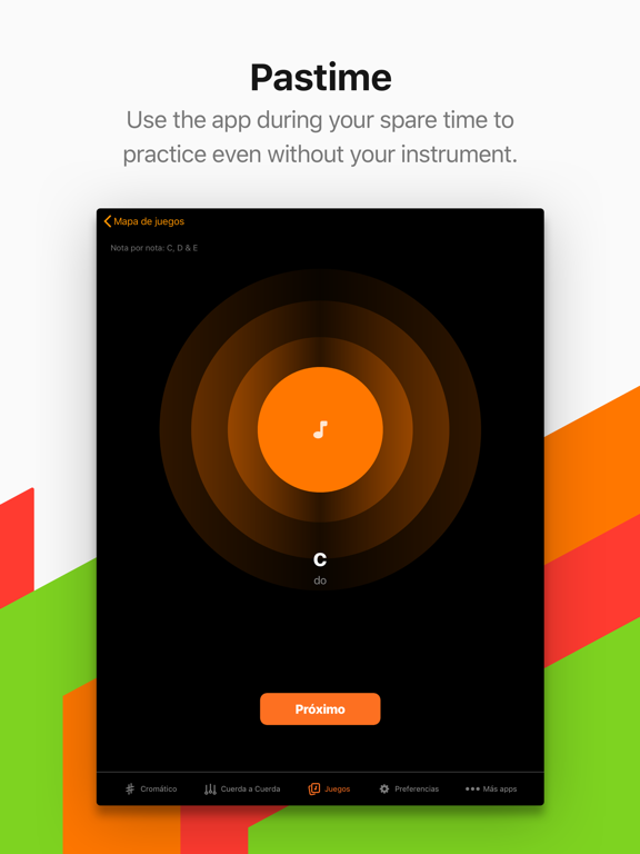 Cifra Club Tuner iPad screenshot 5 - Music app