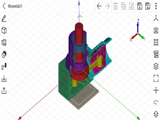 CAD 3D Modeling - Wuweido iPad screenshot 8