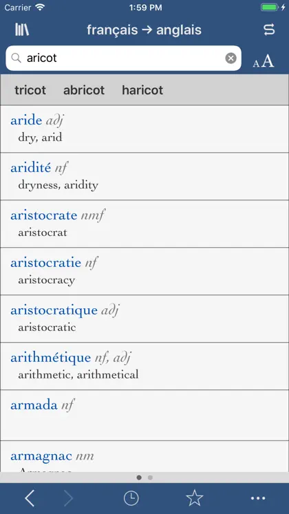 Screenshot 5 di 5 di Collins-Robert Concise