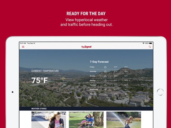 SignalSCV iPad screenshot 4 - News app