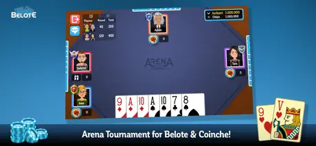 Belote & Coinche online