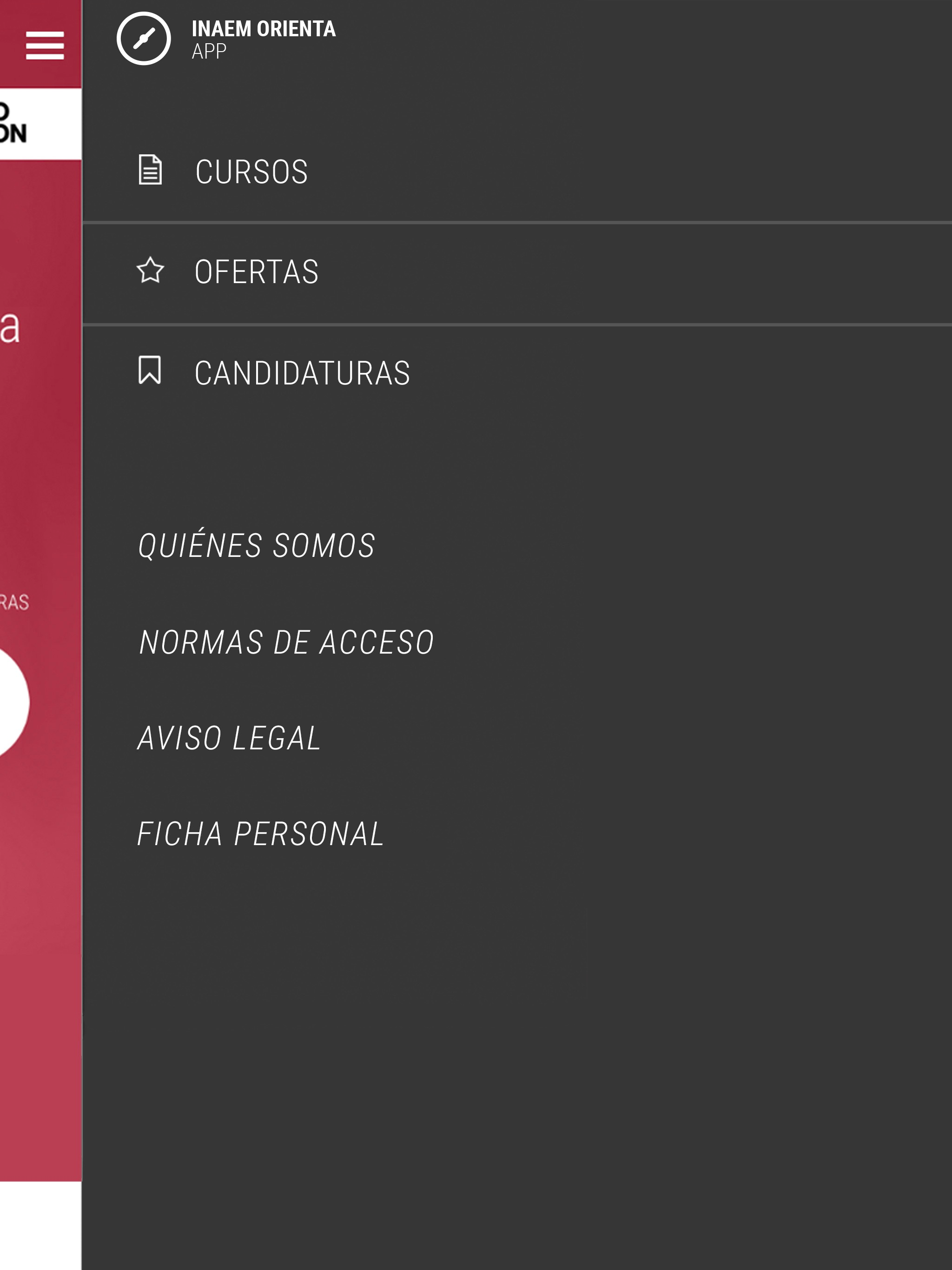INAEM ORIENTA screenshot 6