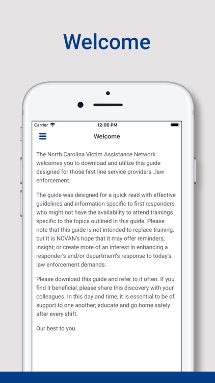 NCVAN Victim Response