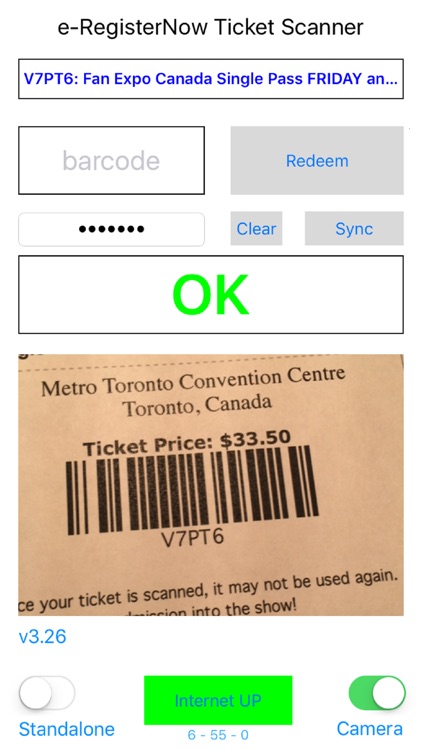 e-RegisterNow e-Ticket Scanner screenshot-3