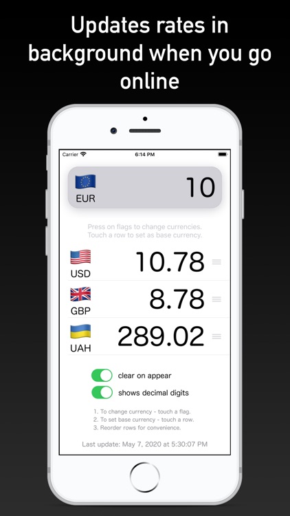 Fast Rates currency converter screenshot-3