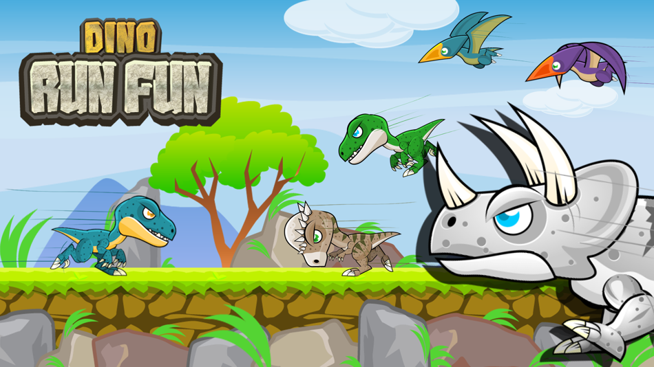 #1. Dino Run Fun (iOS) Podle: Wipoo Chatwaranon