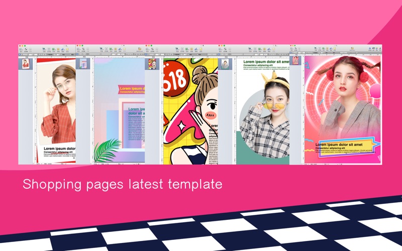 Screenshot #1 pour Shopping design template