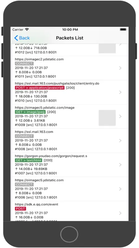 Http Traffic pro - sniffer screenshot 3 of 4