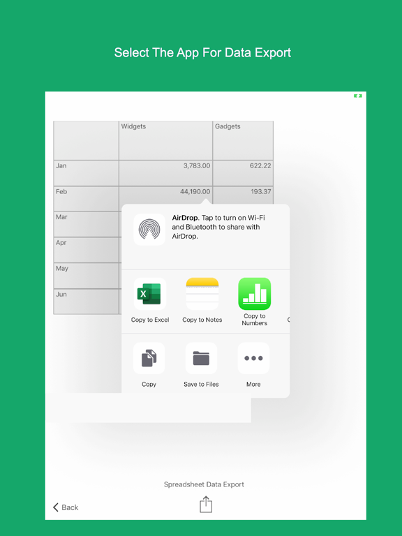 Screenshot #6 pour SheetSnapper