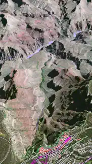 scenic map grand canyon iphone screenshot 1