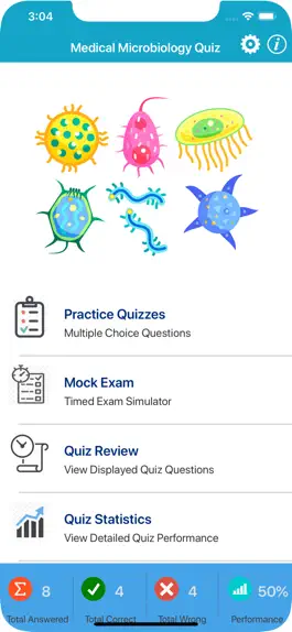 Game screenshot Medical Microbiology Quiz mod apk
