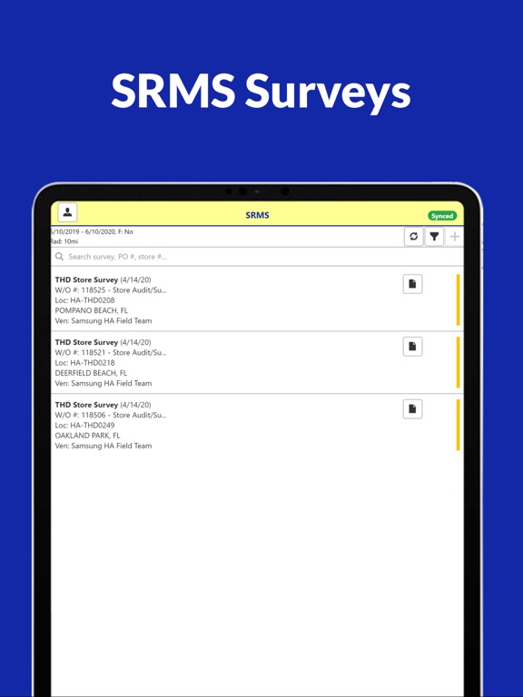 Screenshot #4 pour SRMS Surveys