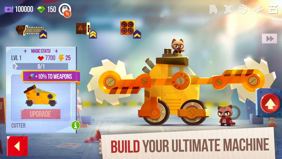 #2. CATS: Crash Arena Turbo Stars (iOS) 来自: Nazara Publishing