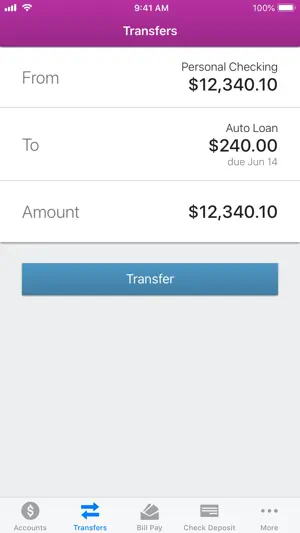 1ST SUMMIT Mobile Banking screenshot 4