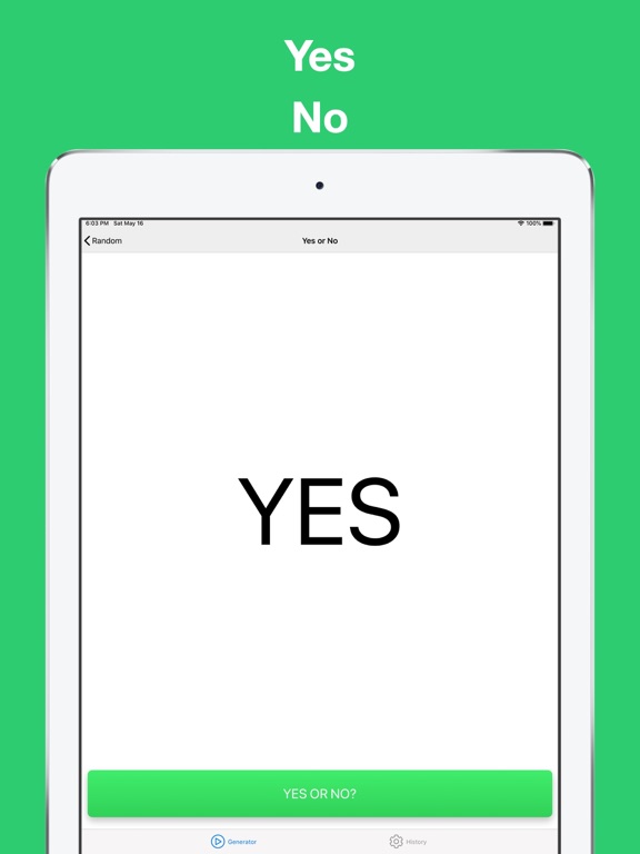 Random: Number generator iPad screenshot 7 - Entertainment app