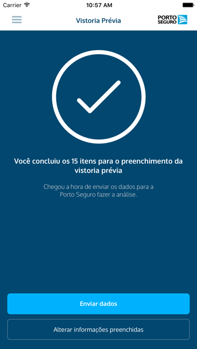 Vistoria Prévia - Porto Seguro Screenshot