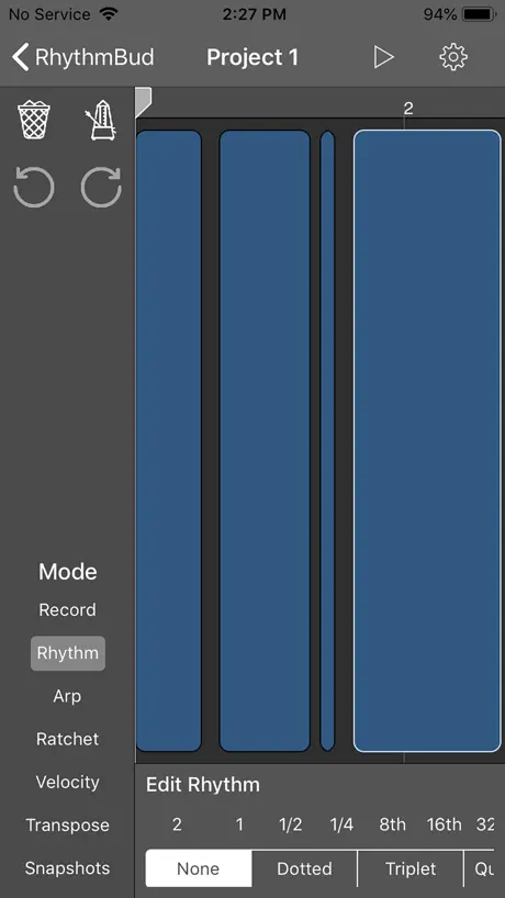 RhythmBud - AUv3 MIDI FX