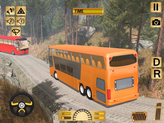 Tourist Bus Off Road Drive Sim iPad screenshot