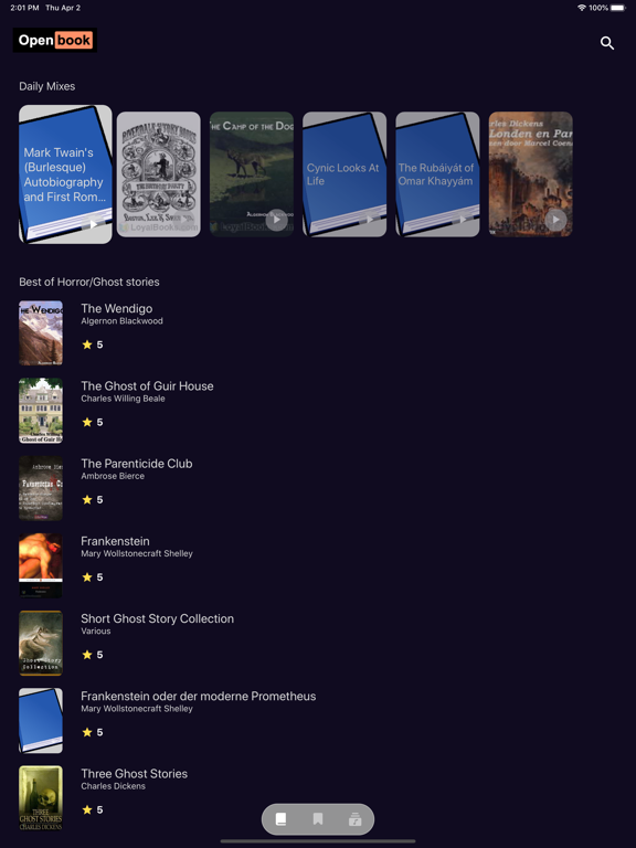 Screenshot #4 pour OpenBooks - Best Audiobooks
