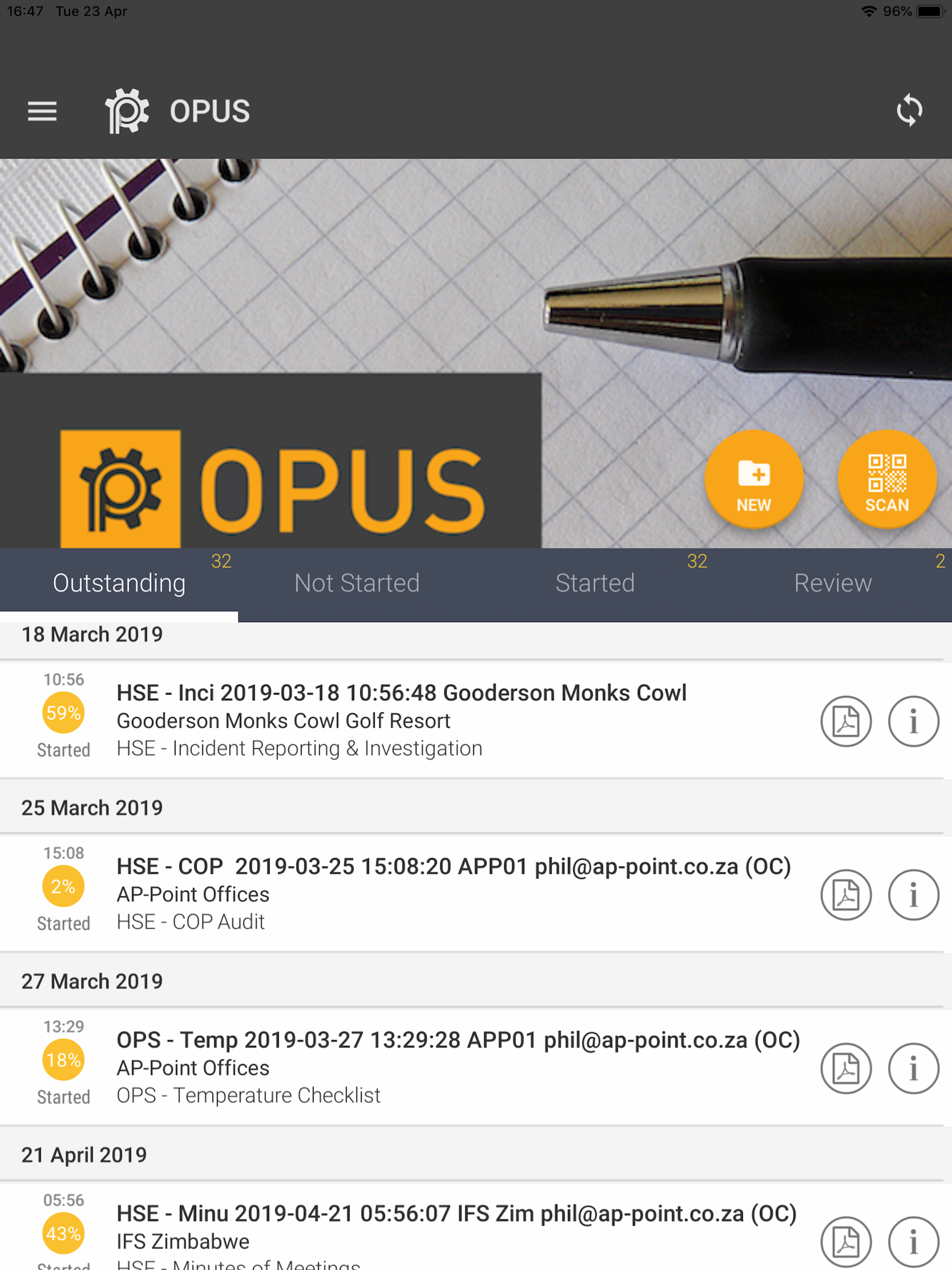 OPUS4Business screenshot 6