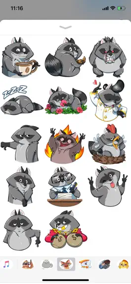 Game screenshot Fox Cute Funny Emoji Stickers apk