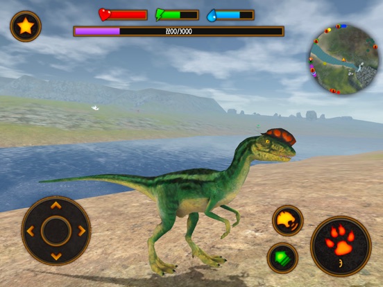 Clan Of Dilophosaurus iPad screenshot 4 - Games app